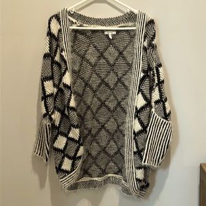 Maurices Sweater- Black and White